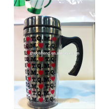 high quality color changing travel mug, french press travel mug, photo insert travel mug